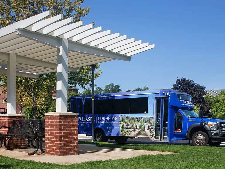 On-site shuttle stop