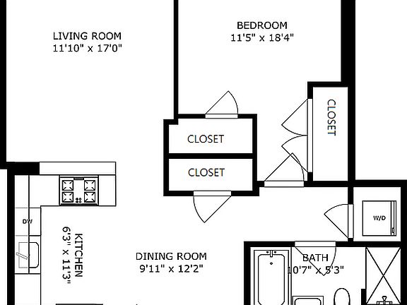 2nd image of 460 W 42nd St APT 57G