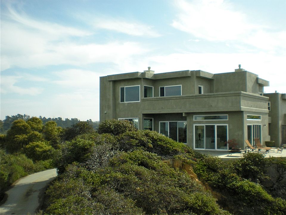 Modern home set in tranquility