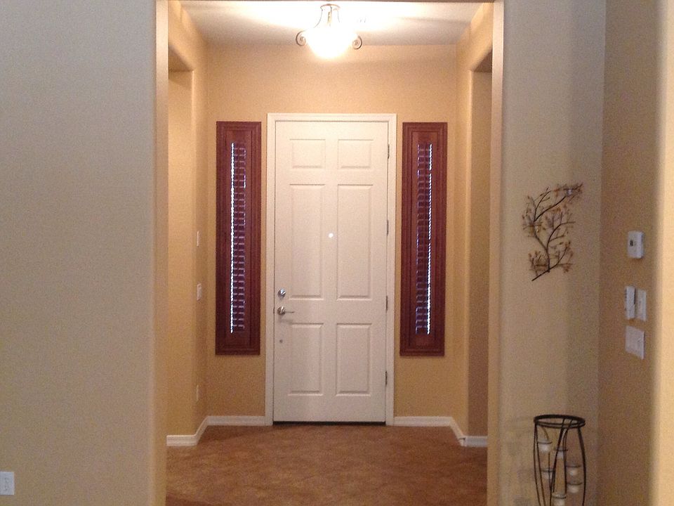 Spacious entry.