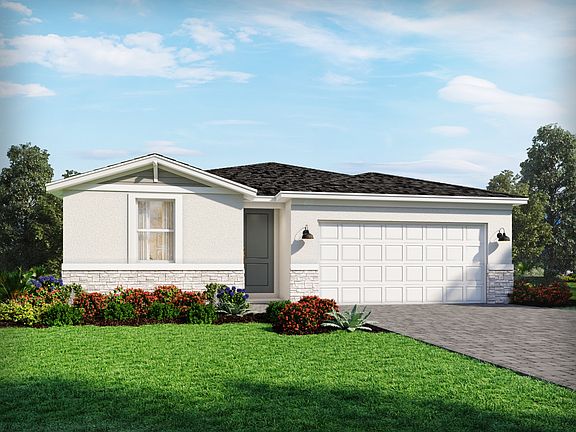 Exterior of the Bluebell floorplan at Hampton Park.