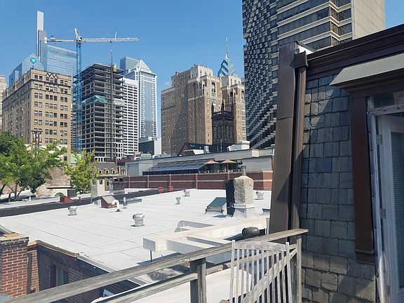Skyline view from Prvt ROOFDECK!