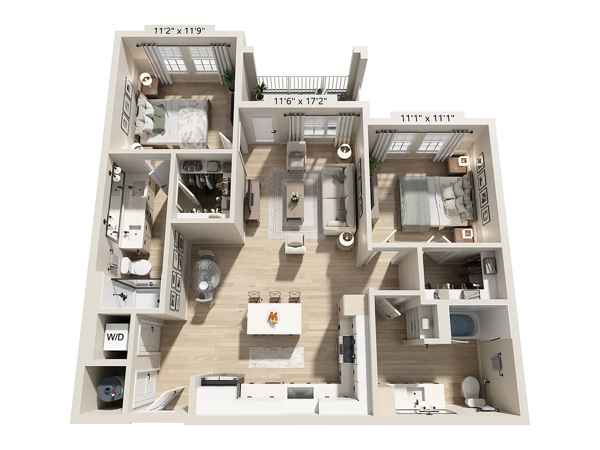 Floor plan B1