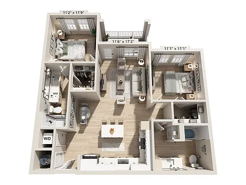Floor plan B1
