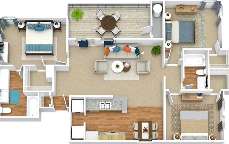 C1r - 1141 sqft C1r - 1141 sqft