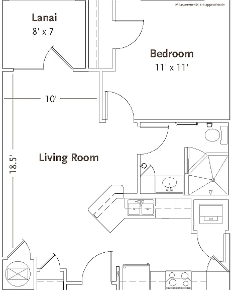 SEVILLE | 1 Bed 1 Bath SEVILLE | 1 Bed 1 Bath