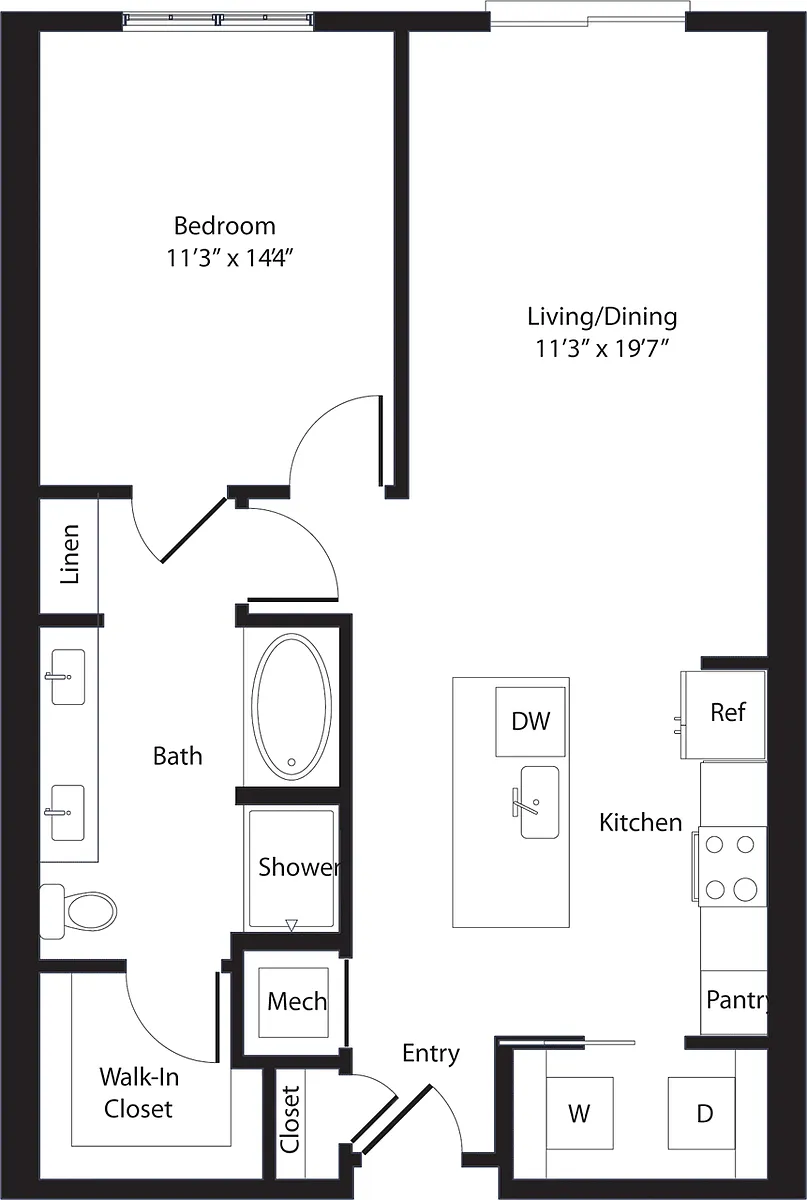 Floor plan Mai Tai