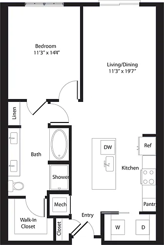 Floor plan Mai Tai