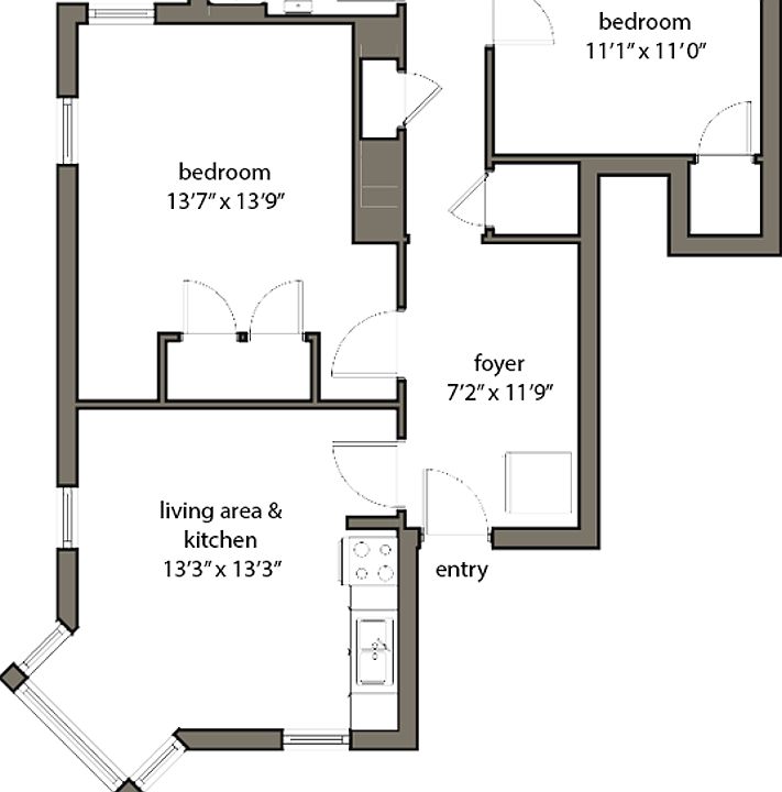 2nd image of 406 S Allen St #A