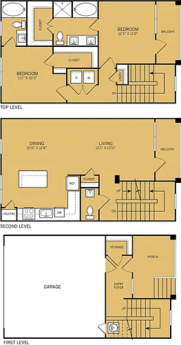 Floor plan Stetson