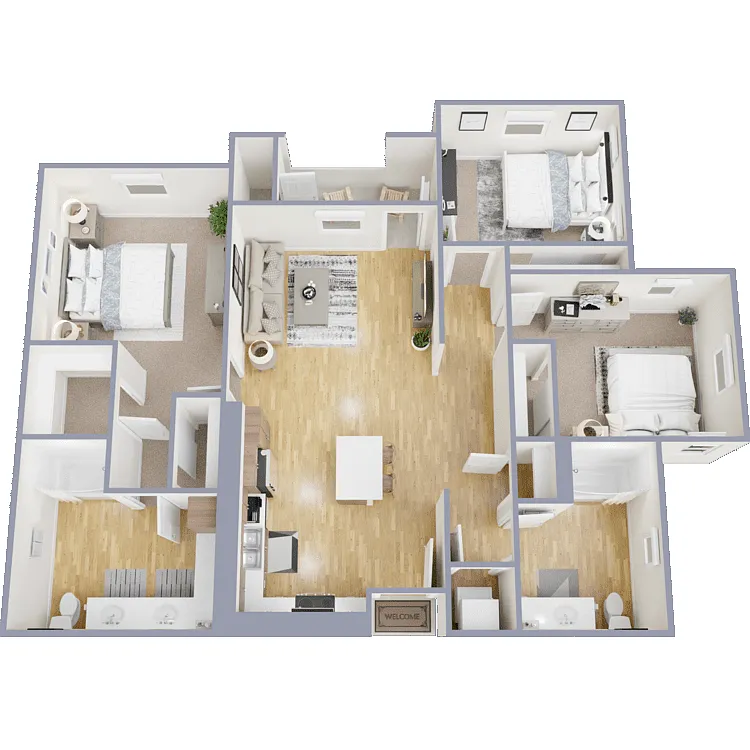 Floor plan 3A