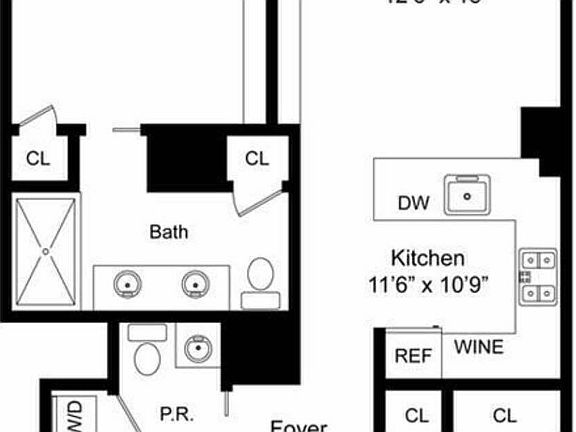 2nd image of 310 W 52nd St APT 37J