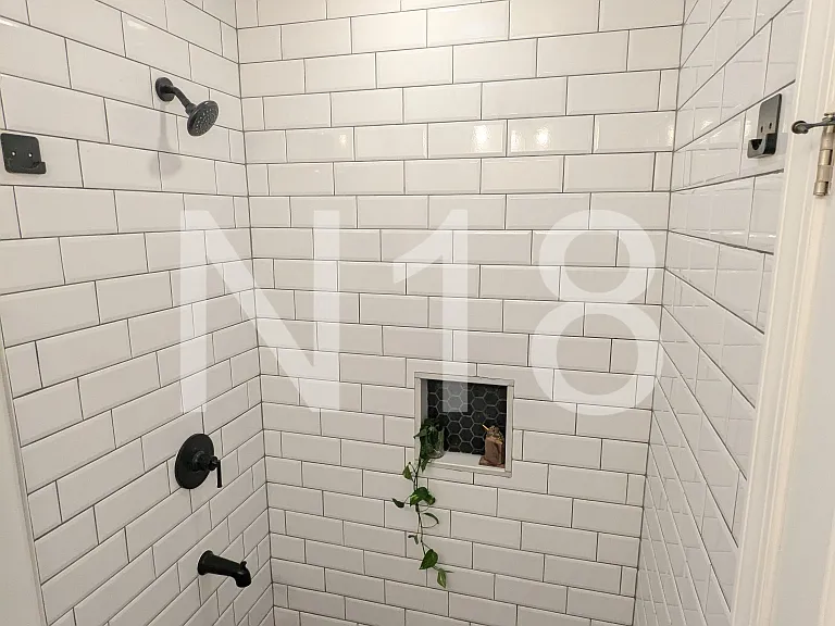 Second full bathroom with walk-in shower