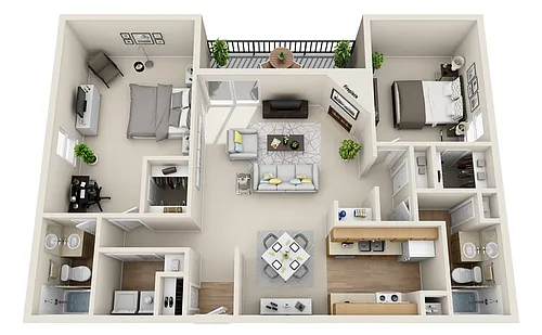 Floor plan The Willow