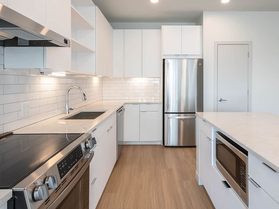 Kitchen with Stainless Steel Appliances