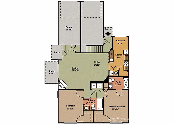 Floor plan Goldfinch