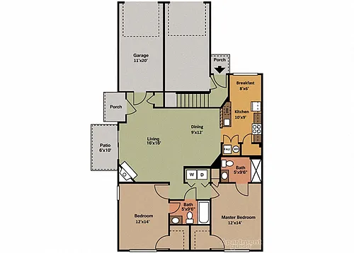 Floor plan Goldfinch