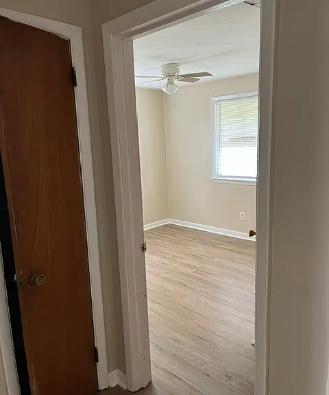 2nd bedroom with LVP flooring