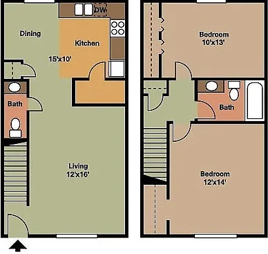 Floor plan 2 X 15