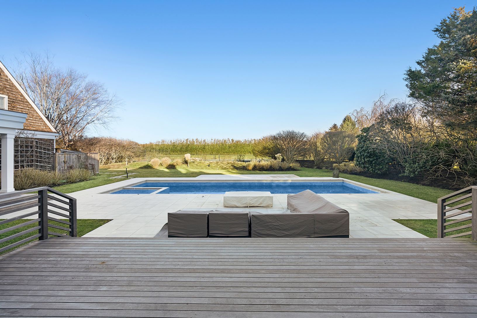  Heated Gunite Pool with Spa