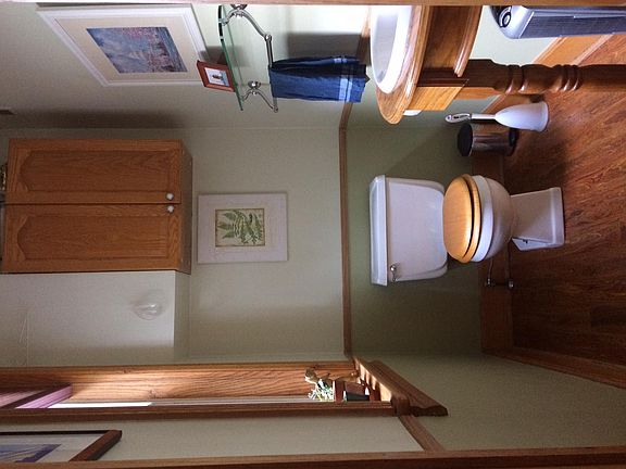 First floor half bath