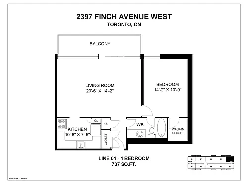 Floor plan 1101