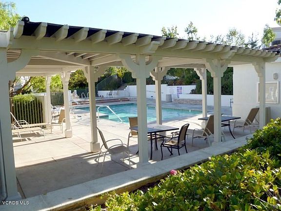 Pool , spa and sitting area.
