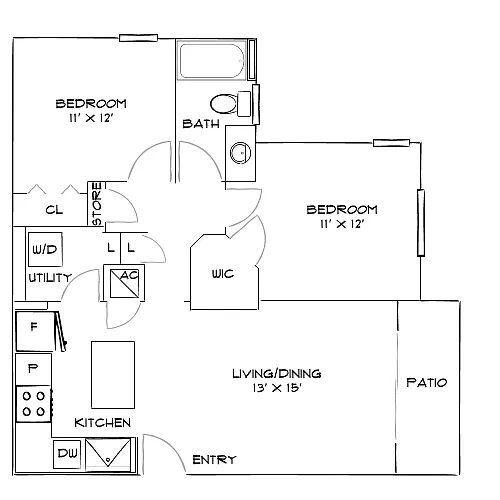 Floor plan Design 2C10