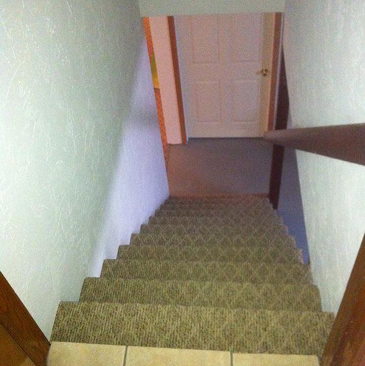 Basement stairway