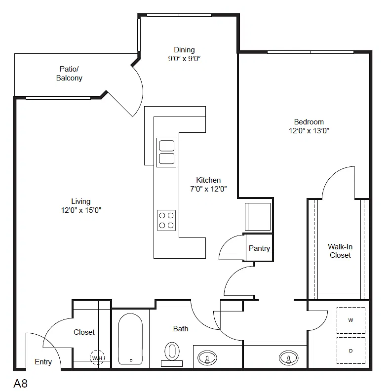 Floor plan A7