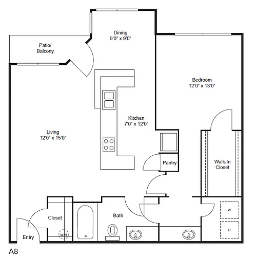 Floor plan A7