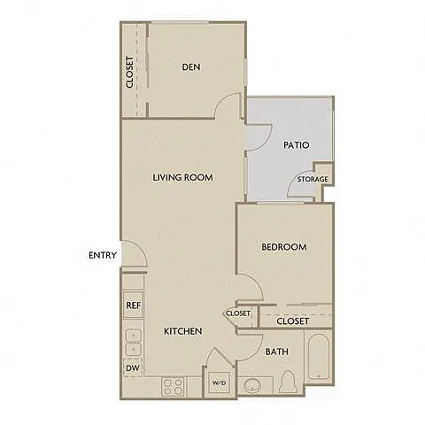 Floor plan B1A