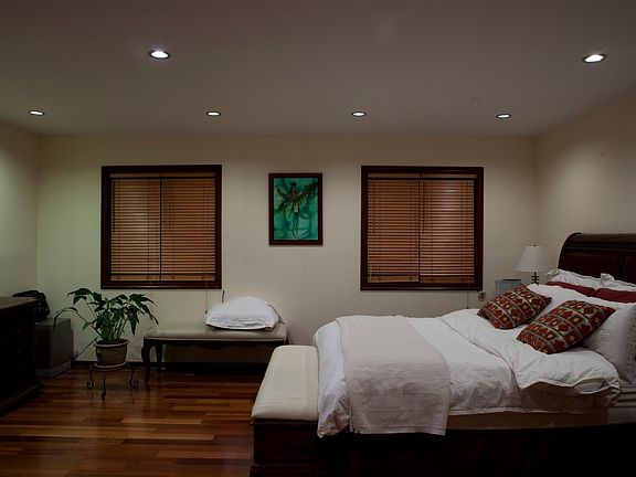 Huge master bedroom.