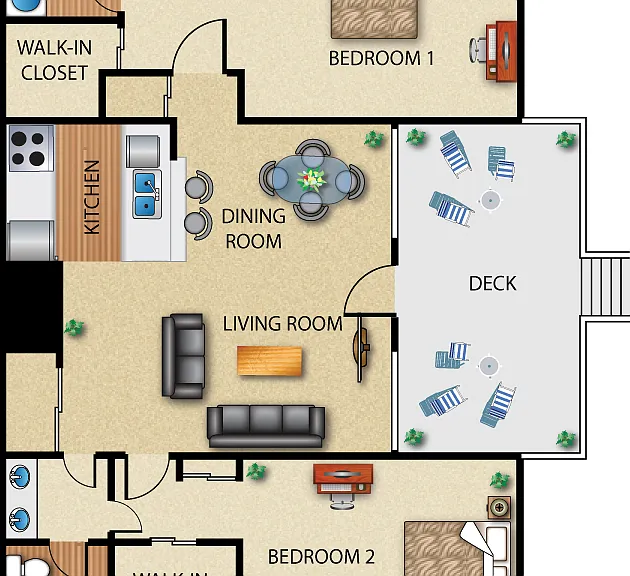 The Versailles Floorplan Diagram