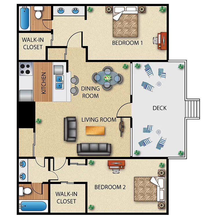 Floor plan The Versailles