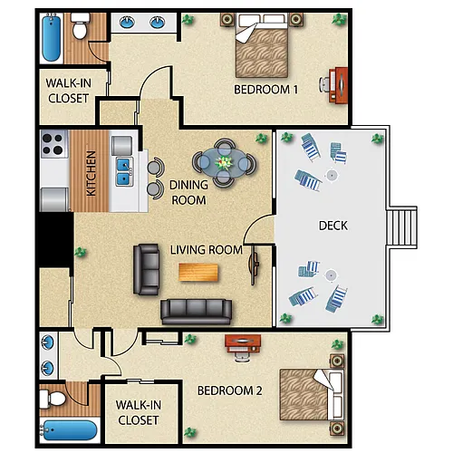 Floor plan The Versailles