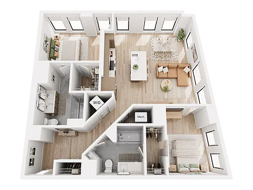 Floor plan B2
