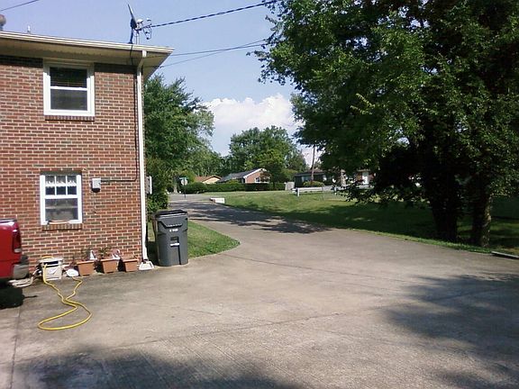 Back corner looking up driveway