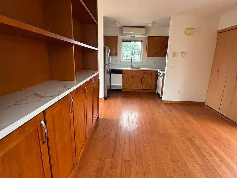 great room to kitchen