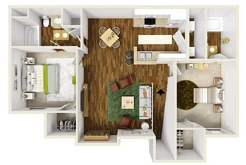 Floor plan B1