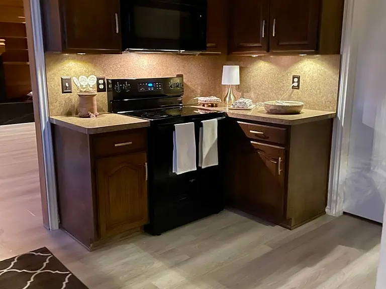 Kitchen / evening.