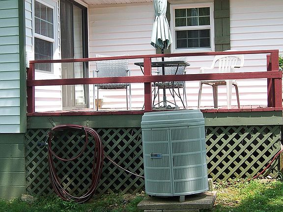 Rear porch 