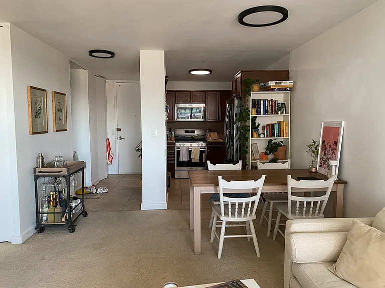 View from Living Room to Kitchen
