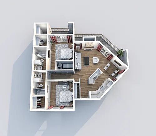 Floor plan B1