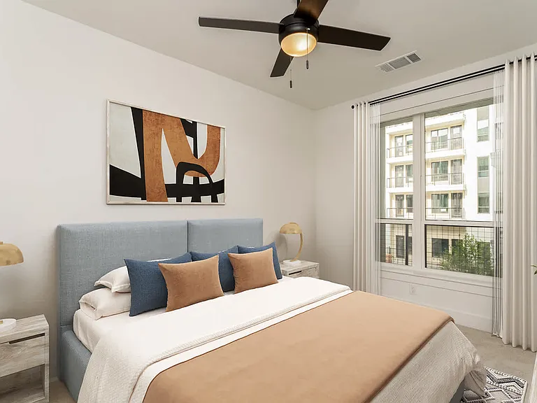 Carpeted Bedroom