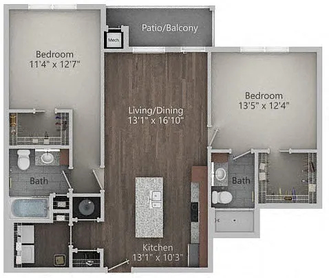 Floor plan Silverton