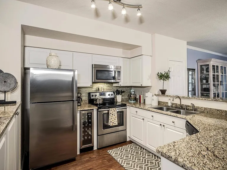 Modern stainless kitchen