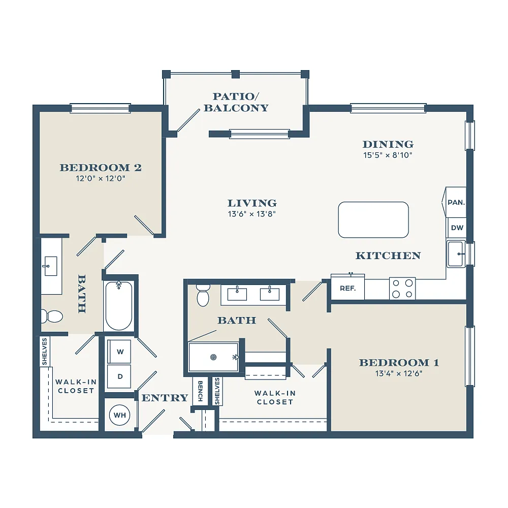 Floor plan B1