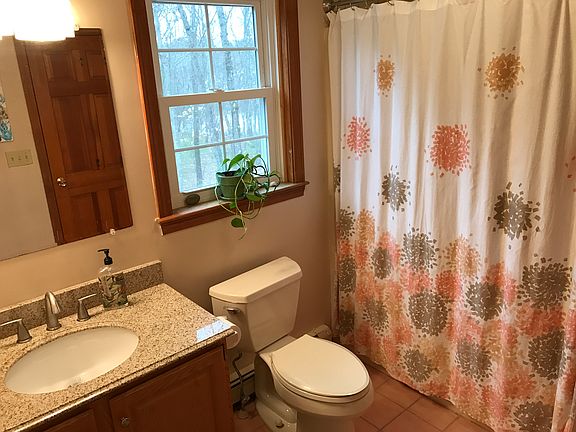 One of three full bathrooms 