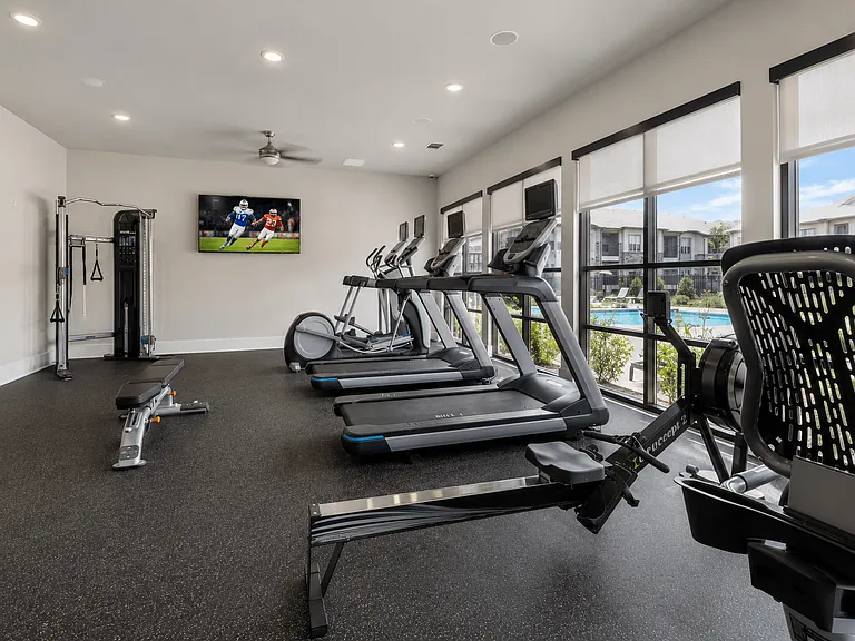 Stay active with convenient access to a well-equipped community fitness center.